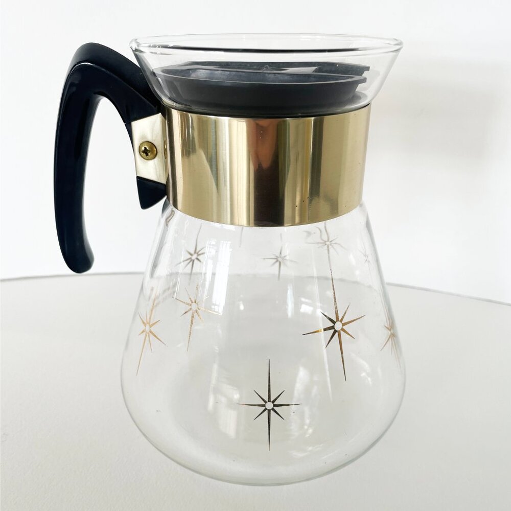 Vintage 1960's Corningware Heat Proof Starburst Carafe